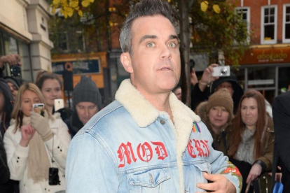 Robbie Williams, en Londres, el pasado 8 de diciembre.