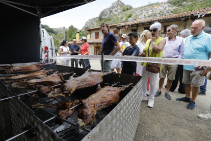 Salamón celebra la fiesta de la trashumancia. J. NOTARIO