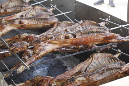 Salamón celebra la fiesta de la trashumancia. J. NOTARIO