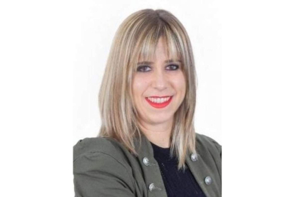 Laura Gallego, candidata de Vox a la alcaldía de La Bañeza. DL