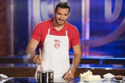 Saúl Craviotto, ganador de la segunda edición del concurso gastronómico de TVE-1 Masterchef Celebrity.