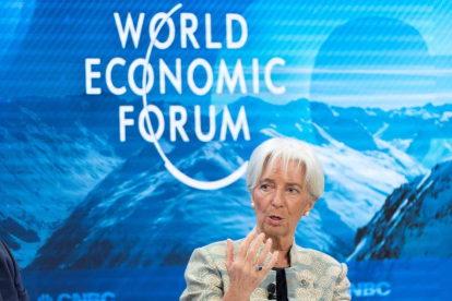 La directora gerente del FMI, Christine Lagarde. EFE