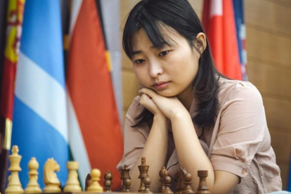 La rusa Ju Wenjun, durante la final del Mundial contra Kateryna Lagno.