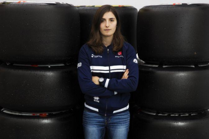 Tatiana Calderón, piloto de desarrollo en el Team Sauber de F-1, y piloto de GP-3.