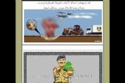 El ejército de EE.UU ha comenzado a lanzar desde el aire panfletos propagandísticos sobre Irak. Algunos se dirigen a los soldados, e incluyen amenazas, y otras se dirigen a los ciudadanos