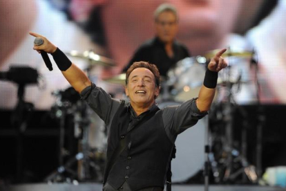 Bruce Springsteen, en un concierto en el 2013.