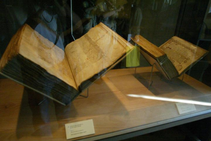 Códices y biblias de una exposición de arte visigodo, en imagen de archivo. RAMIRO