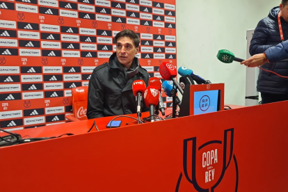 Diego Alonso, entrenador del Sevilla. M. Á. TRANCA