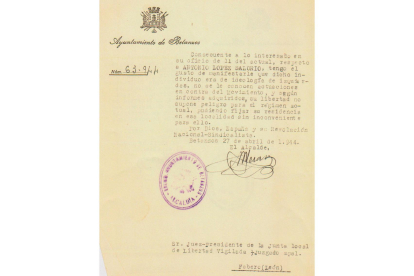 Documentos contenidos en la caja que se conserva en el Juzgado de Paz de Fabero. DL