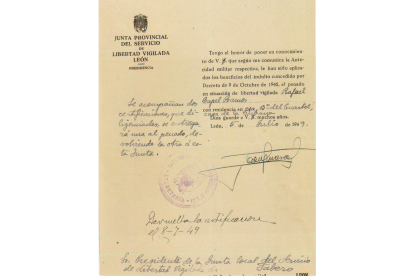 Documentos contenidos en la caja que se conserva en el Juzgado de Paz de Fabero. DL