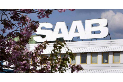 Foto de archivo tomada el 12 de mayo de 2011 de una vista general de la planta de Saab Automobile en Trollhattan (Suecia).