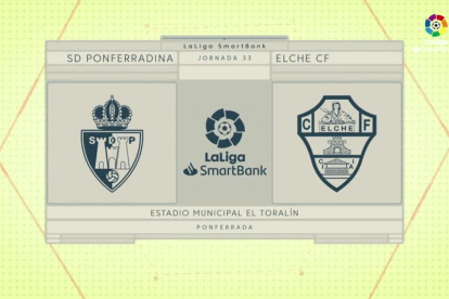 Resumen Goles Ponferradina - Elche - Jornada 33 - La Liga SmartBank