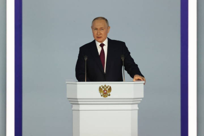El presidente ruso, Vladimir Putin. SERGEI KARPUHIN / SPUTNIK / KREM