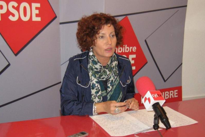 La ex concejala Nancy Prada, en imagen de archivo, es candidata al Senado por el PSOE.