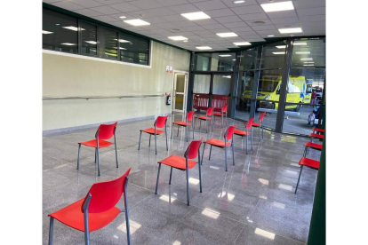 Nueva sala de espera de Urgencias del Hospital de León. DL