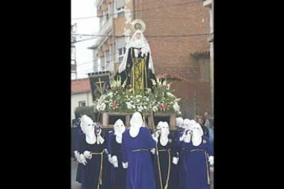 Otra de las escenas que protagonizó el cortejo que el sábado recorrió las calles de San Andrés del Rabanedo.