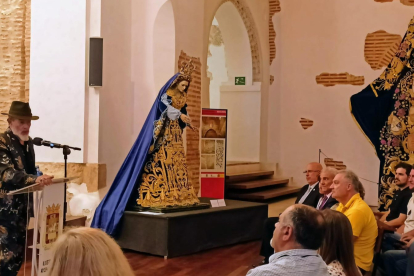 Melchor Gutiérrez, en el acto.