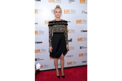 El noveno lugar en la lista es para la actriz Diane Kruger, siempre 'fashion'. Foto: AP / EVAN AGOSTINI