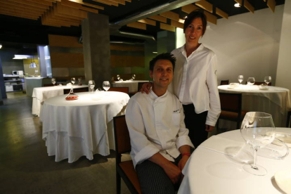 Yolanda Rojo y Juanjo Losada del restaurante Pablo. RAMIRO