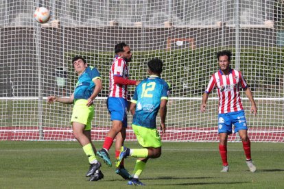 El Atlético Bembibre sumó una victoria merecida en el feudo del Numancia B. ANA F. BARREDO