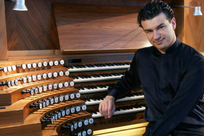 El joven pianista italiano Paolo Oreni participa hoy en el Festival Internacional de Órgano. ARCHIVO