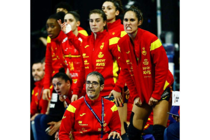 España no pudo colgarse la medalla de bronce. ENRIC FONTCUBERTA