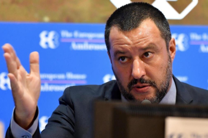 Matteo Salvini, líder de la Liga Norte.