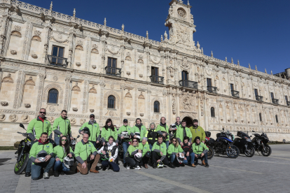 La Asociación de Moteros Solidarios de León, cumple dieciocho años. ICAL