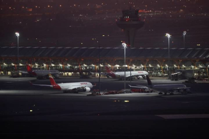 Vista de la Terminal T4 del aeropuerto de Madrid Barajas. MARISCAL
