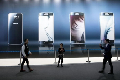 Estand de Samsung en el último Mobile World Congress.
