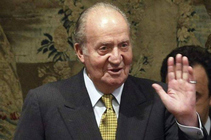 El rey Juan Carlos, el pasado 27 de octubre.