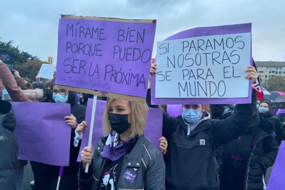 Manifestación del 8-M en León. RAMIRO