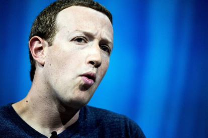 El fundador de Facebook, Mark Zuckerberg.  ETIENNE LAURENT