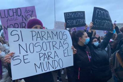 Manifestación del 8-M en León. RAMIRO