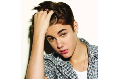 El famoso cantante adolescente Justin Bieber.