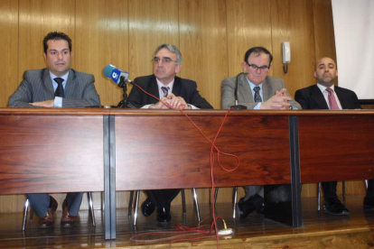 Carlos Robles, Juan Carlos Fernández, Francisco López y Agustín Martínez Santos.