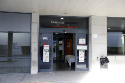 Acceso al Hospital de León. MARCIANO PÉREZ