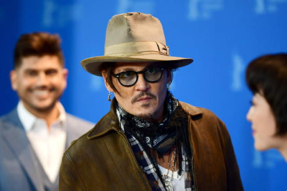 El actor norteamericano Johnny Depp en una de sus últimas visitas a España. CLEMENS BILAN