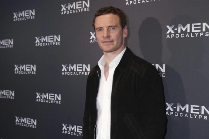 Michael Fassbender, en la presentación en Australia de la nueva entrega de la franquicia 'X-Men'.