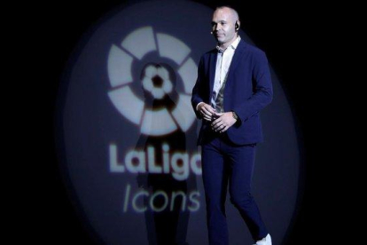 Iniesta, nuevo embajador de la Liga de Fútbol Profesional (LFP) en Tokio.