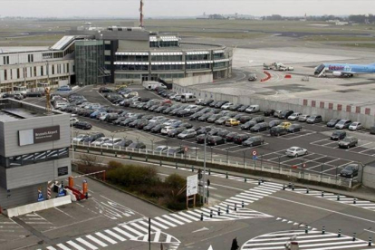 Imagen exterior del aeropuerto de Zaventem, en Bruselas.