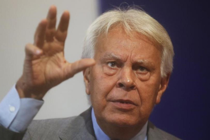 El expresidente del Gobierno Felipe González.