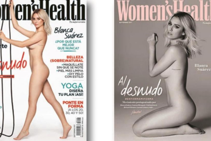 Las portadas de Women&Health con Blanca Suárez.