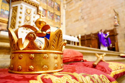 Celebración del traslado de las reliquias de San Isidoro a León en el año 960.  CAMPILLO / ICAL.