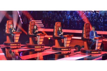 Los coaches de la última edición de La Voz. DL