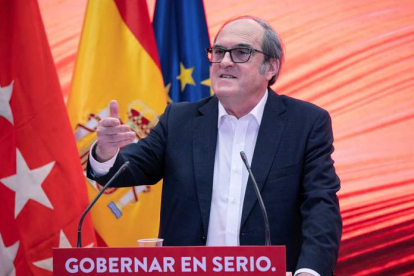 El candidato del PSOE a la Comunidad de Madrid, ängel Gabilondo. EVA ERCOLANESE