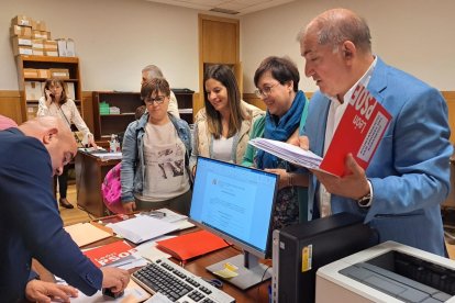 Presentación de la candidatura que lidera Camino Cabañas. DL