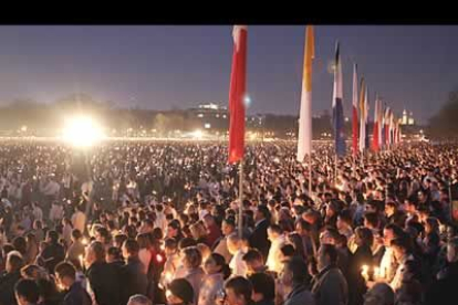 La gran explanada, es un lugar emblemático para el recuerdo de la ciudad a Juan Pablo II, quien en el último viaje a su tierra natal ofició en ese mismo lugar la mayor misa al aire libre que se recuerda en Europa.