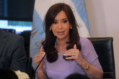 Cristina Fernández de Kirchner.