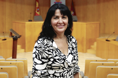Ana Fernández Caurel defiende gobernar en solitario. FERNANDO OTERO.